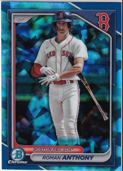 2024 Bowman Chrome Prospects Sapphire Roman Anthony #BCP-22 card