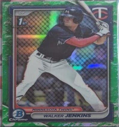 2024 Bowman Chrome Prospects Walker Jenkins [Lunar Glow] #BCP-43 card