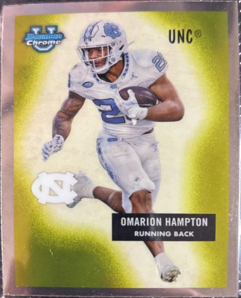 2024 Bowman Chrome University 1955 Omarion Hampton #55B-4 card