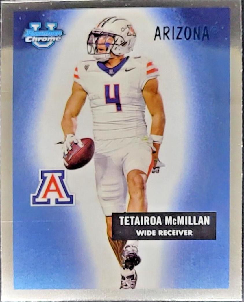 2024 Bowman Chrome University 1955 Tetairoa McMillan #55B-5 card