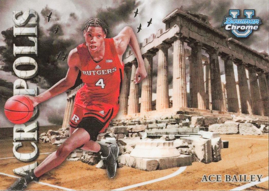2024 Bowman Chrome University Acropolis Ace Bailey #A-2 card
