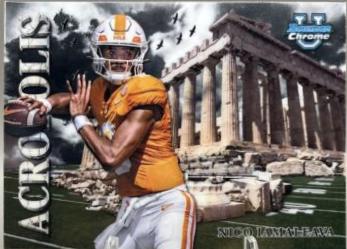 2024 Bowman Chrome University Acropolis Nico Iamaleava #A-1 card