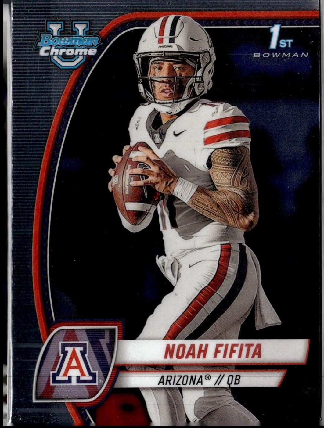 2024 Bowman Chrome University Noah Fifita #140 card