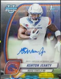 2024 Bowman Chrome University Prospect Autograph Ashton Jeanty #PA-AJE card