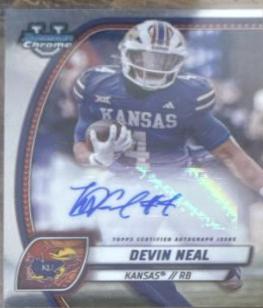 2024 Bowman Chrome University Prospect Autograph Devin Neal #PA-DNE card