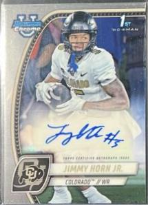 2024 Bowman Chrome University Prospect Autograph Jimmy Horn Jr. #PA-JHR card