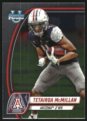 2024 Bowman Chrome University Tetairoa McMillan #170 card