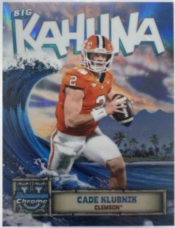 2024 Bowman Chrome University The Big Kahuna Cade Klubnik #BK-16 card