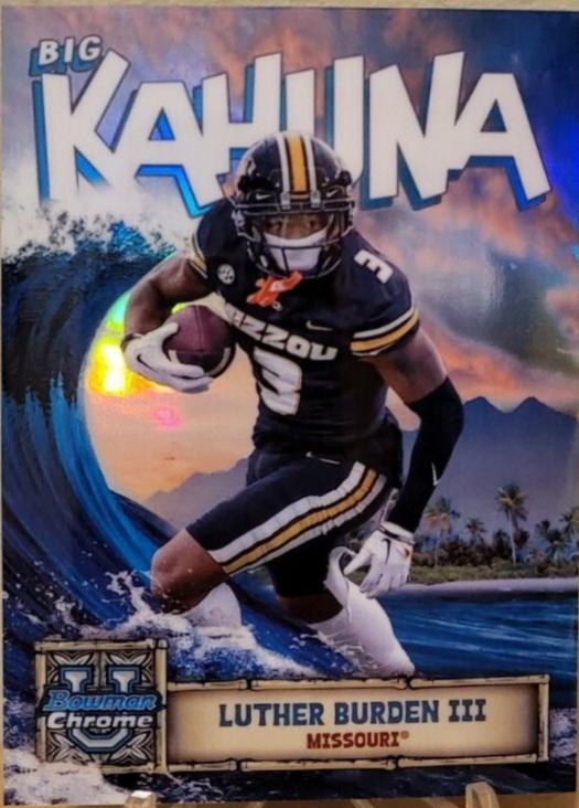 2024 Bowman Chrome University The Big Kahuna Luther Burden III #BK-1 card