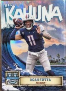 2024 Bowman Chrome University The Big Kahuna Noah Fifita #BK-12 card