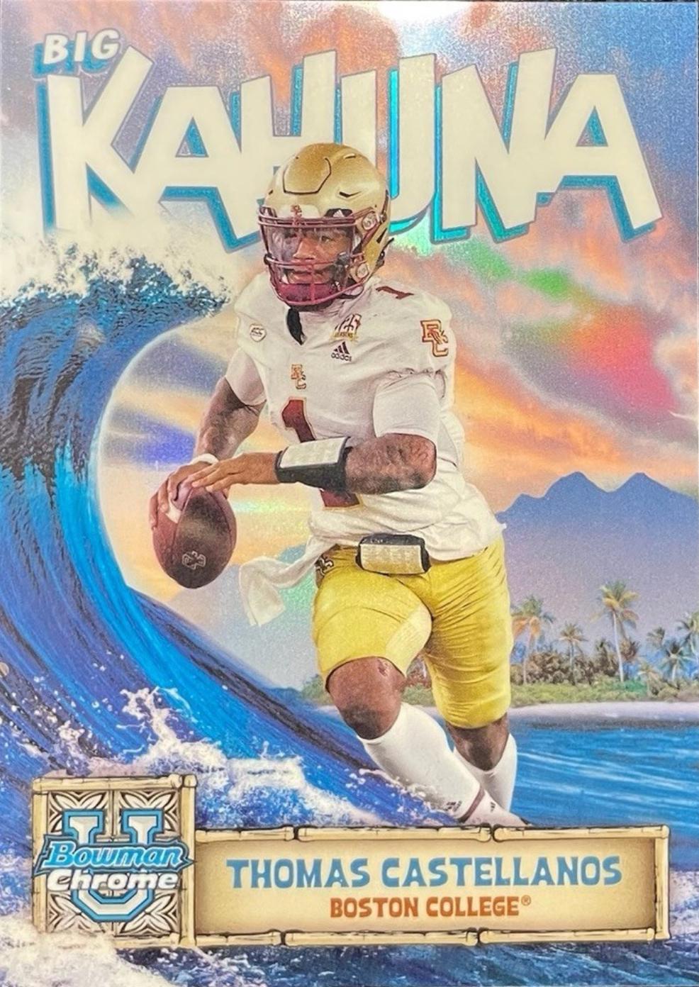 2024 Bowman Chrome University The Big Kahuna Thomas Castellanos #BK-11 card