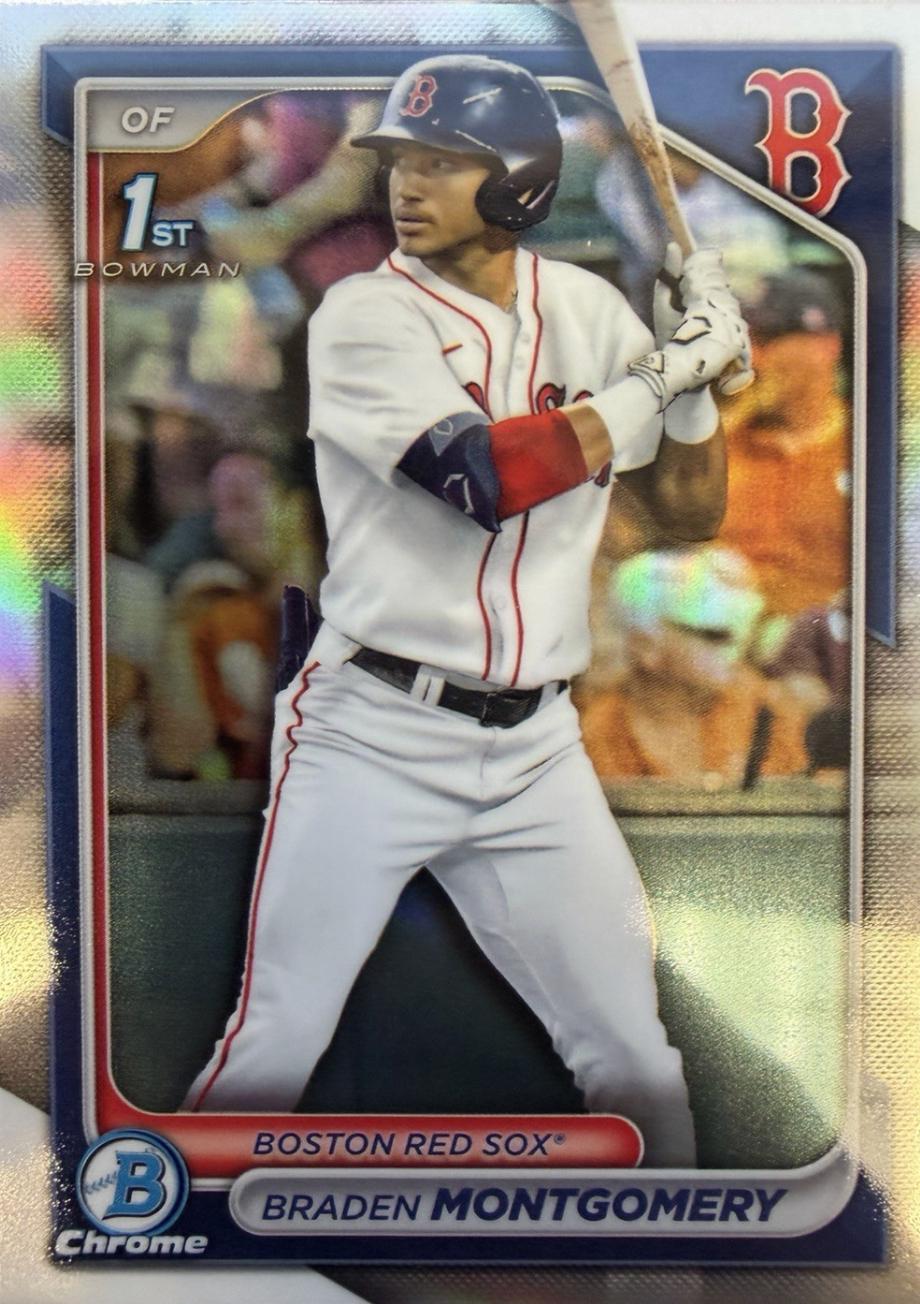 2024 Bowman Draft Chrome Braden Montgomery [Refractor] #BDC-58 card