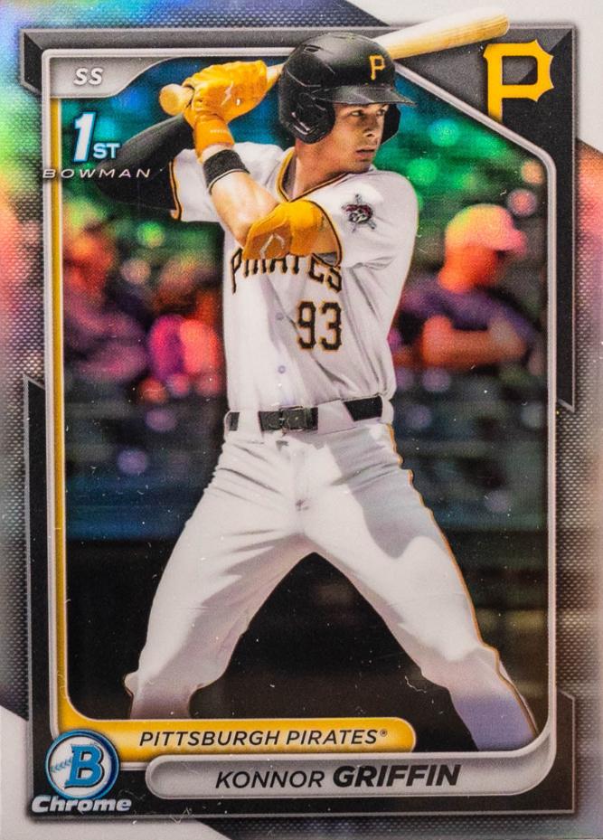 2024 Bowman Draft Chrome Konnor Griffin [Refractor] #BDC-22 card