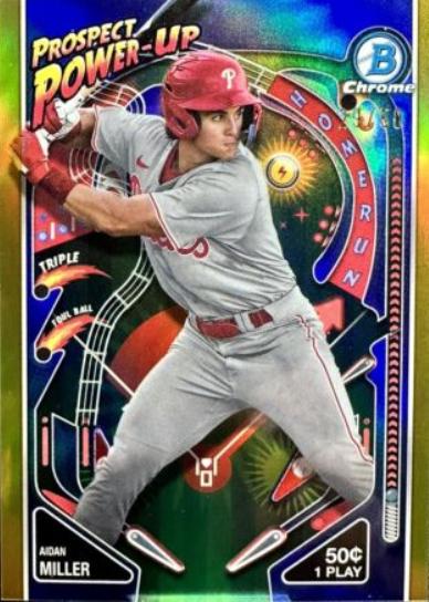 2024 Bowman Prospect Power-Up Aidan Miller #PP-18 card
