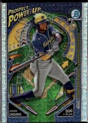 2024 Bowman Prospect Power-Up Jackson Chourio [Mojo] #PP-6 card