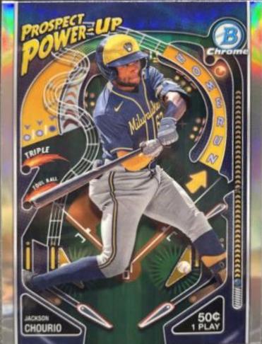 2024 Bowman Prospect Power-Up Jackson Chourio #PP-6 card