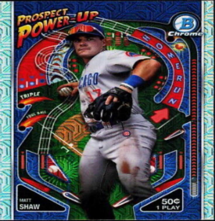 2024 Bowman Prospect Power-Up Matt Shaw [Mojo] #PP-16 card