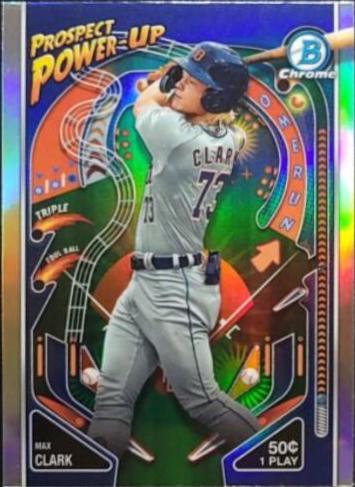 2024 Bowman Prospect Power-Up Max Clark #PP-12 card