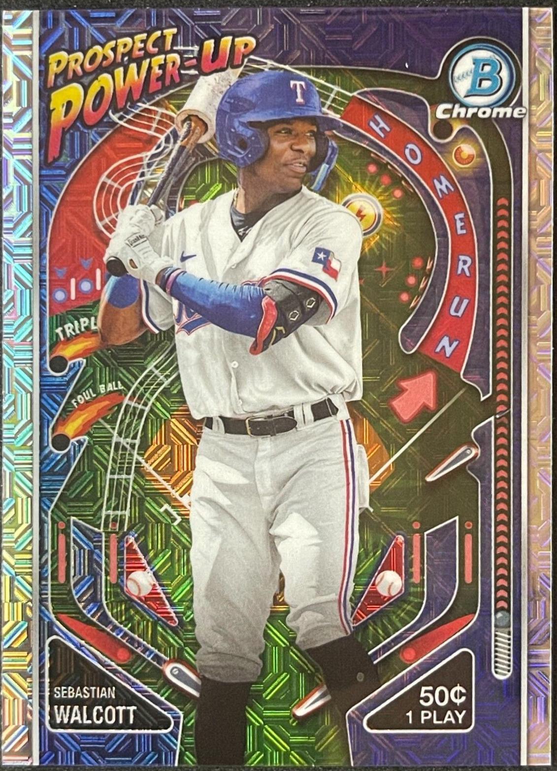 2024 Bowman Prospect Power-Up Sebastian Walcott [Mojo] #PP-20 card