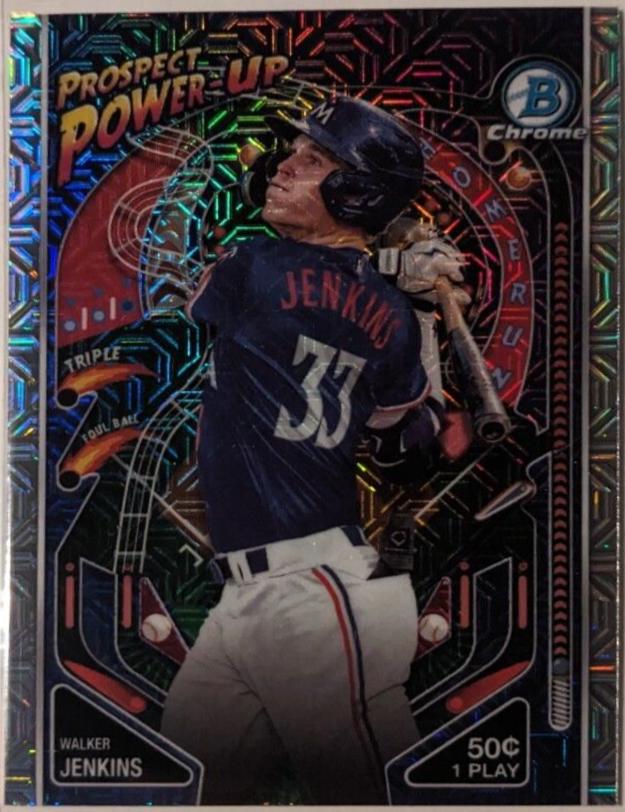 2024 Bowman Prospect Power-Up Walker Jenkins [Mojo] #PP-1 card