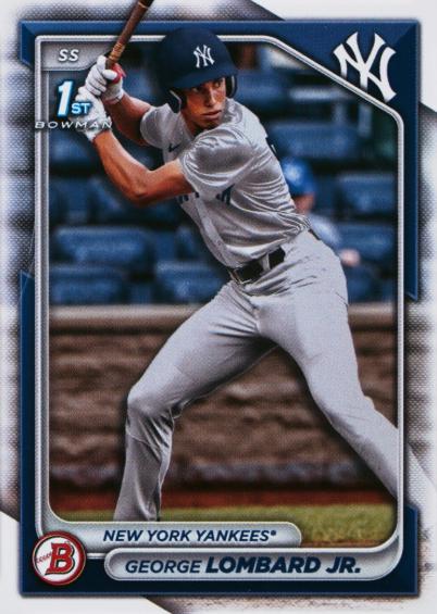 2024 Bowman Prospects George Lombard Jr. #BP-79 card