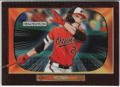 2024 Bowman’s Best Anime Gunnar Henderson Baltimore Orioles #BA-20 card