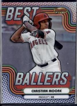 2024 Bowman’s Best Ballers Christian Moore #BB-11 card