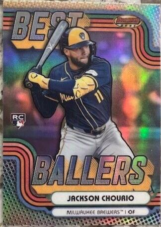 2024 Bowman’s Best Ballers Jackson Chourio #BB-21 card