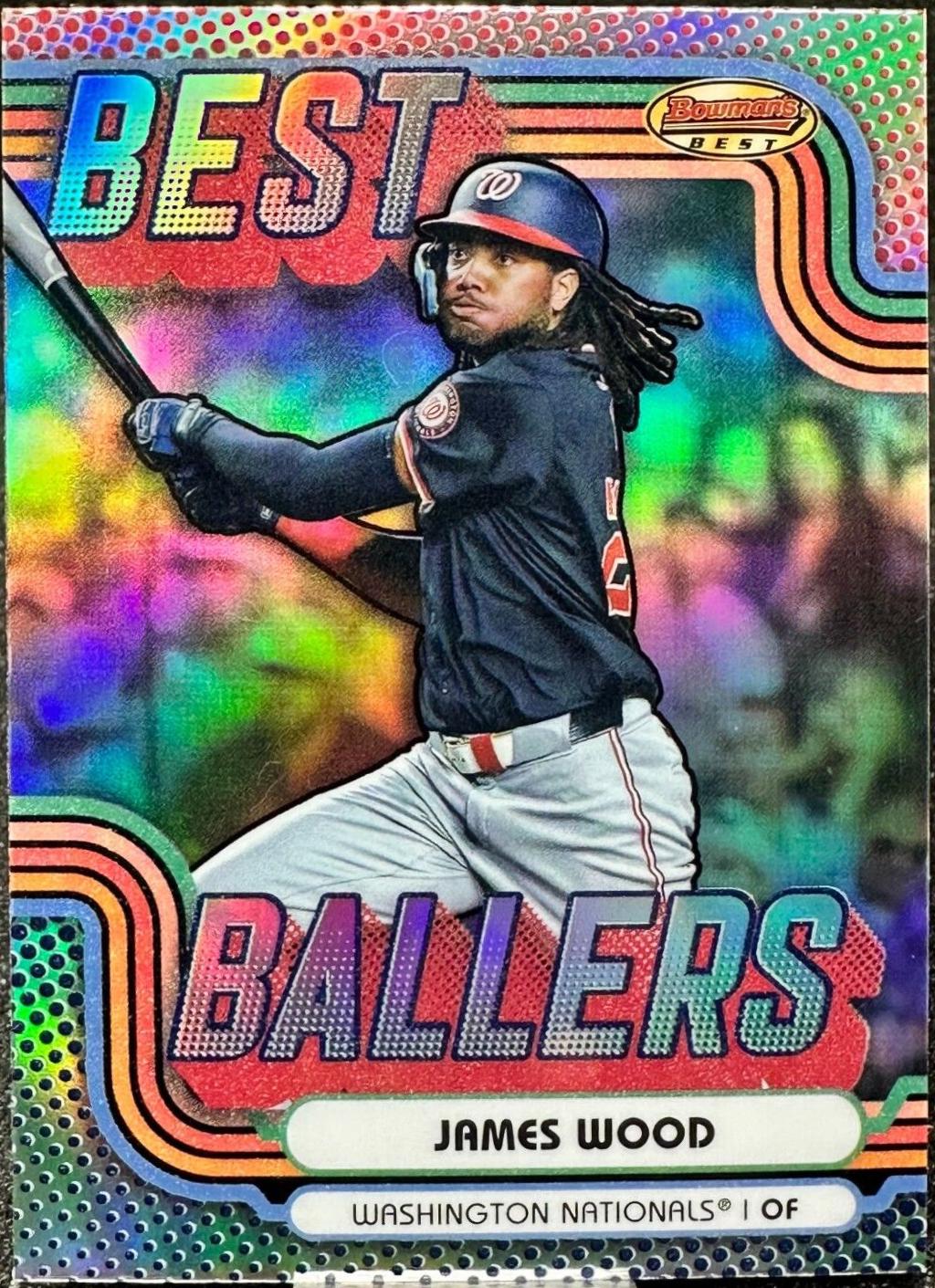 2024 Bowman’s Best Ballers James Wood #BB-30 card