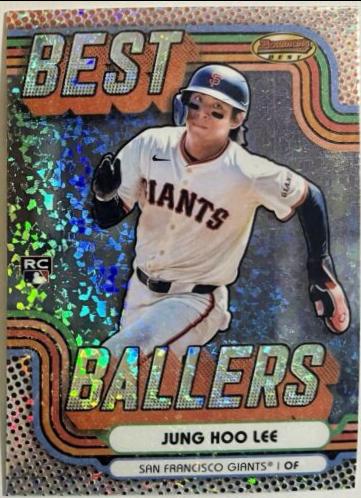 2024 Bowman’s Best Ballers Jung Hoo Lee [Mini-Diamond Refractor] #BB-29 card