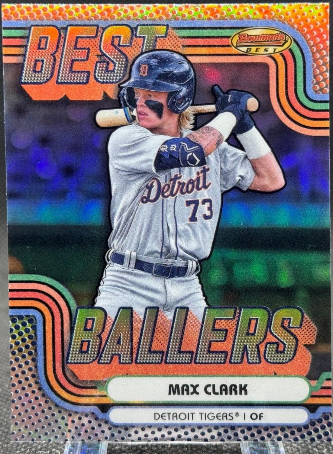 2024 Bowman’s Best Ballers Max Clark #BB-10 card