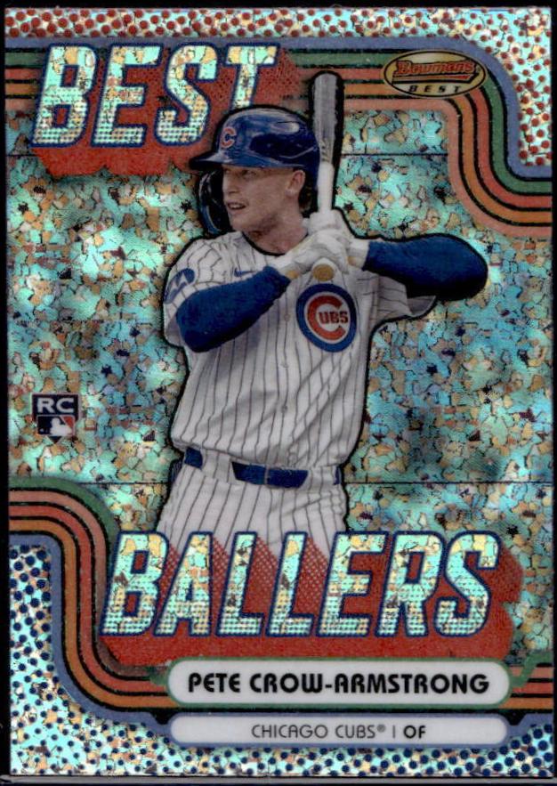 2024 Bowman’s Best Ballers Pete Crow-Armstrong [Mini-Diamond Refractor] #BB-22 card