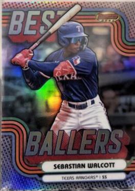 2024 Bowman’s Best Ballers Sebastian Walcott #BB-17 card