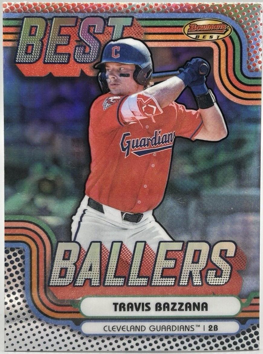 2024 Bowman’s Best Ballers Travis Bazzana [Lava Refractor] #BB-5 card