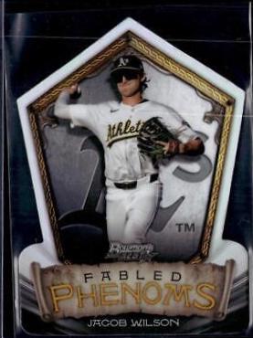 2024 Bowman’s Best Fabled Phenoms Jacob Wilson #FP-4 card