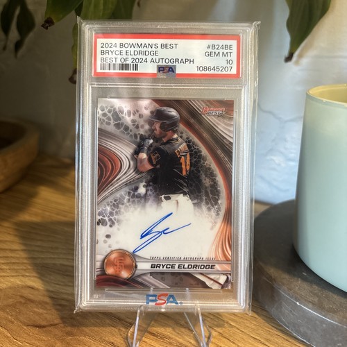 2024 Bowman's Best of 2024 Autograph Bryce Eldridge #B24-BE card