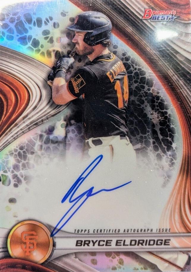 2024 Bowman's Best of 2024 Autograph Bryce Eldridge [Refractor] #B24-BE card