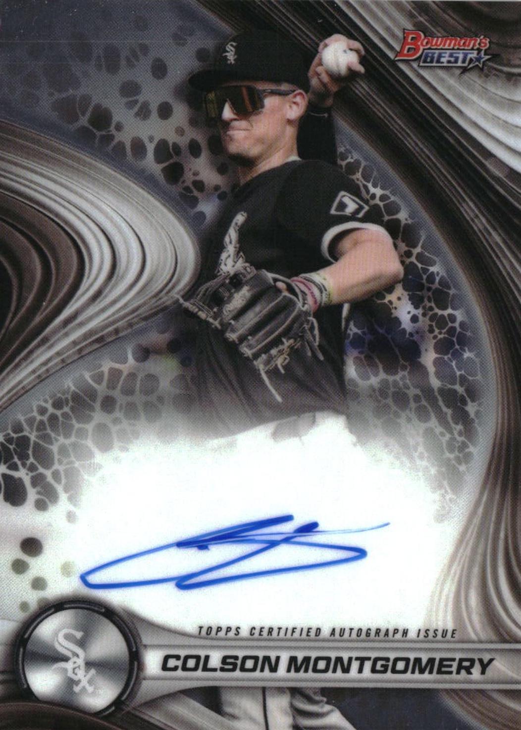 2024 Bowman's Best of 2024 Autograph Colson Montgomery #B24-CMO card