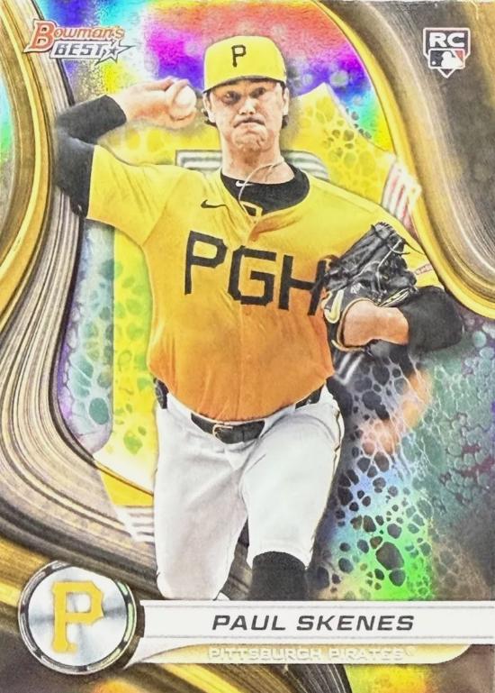 2024 Bowman's Best Paul Skenes [Refractor] #53 card