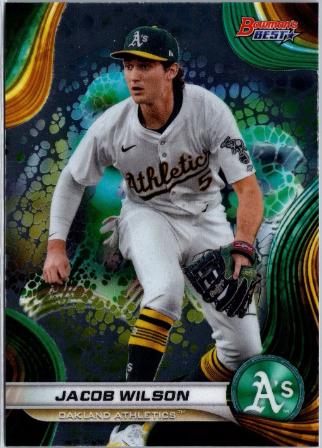 2024 Bowman's Best Prospects Jacob Wilson [Refractor] #TP-16 card