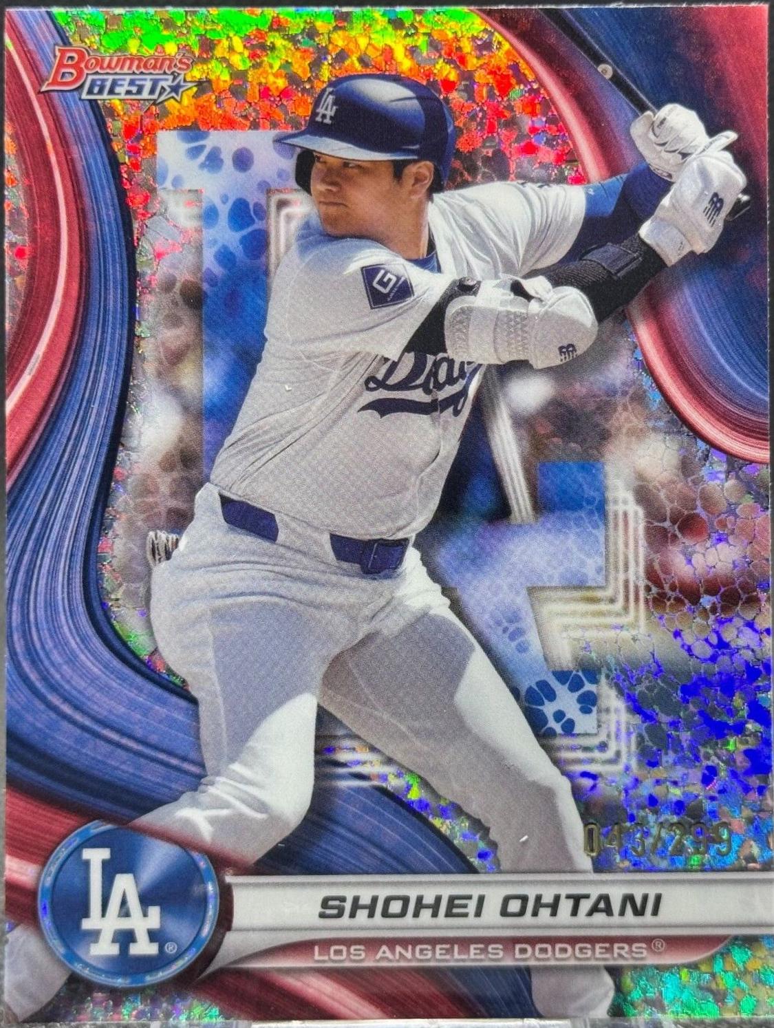2024 Bowman's Best Shohei Ohtani [Mini-Diamond Refractor] #33 card
