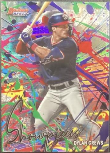 2024 Bowman’s Best Showpieces Dylan Crews #BS-5 card
