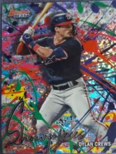 2024 Bowman’s Best Showpieces Dylan Crews [Mini-Diamond Refractor] #BS-5 card