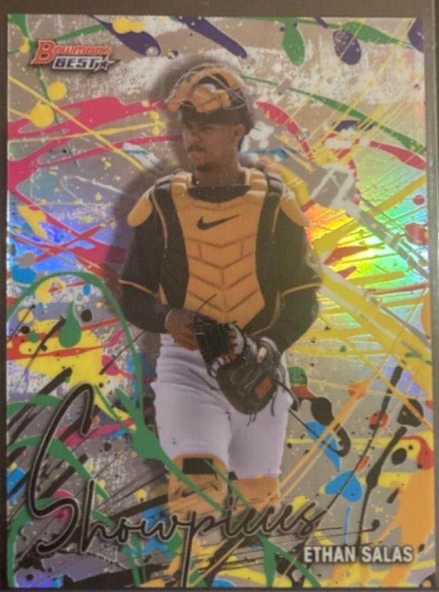 2024 Bowman’s Best Showpieces Ethan Salas #BS-11 card