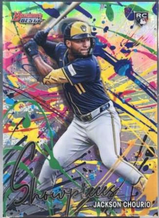 2024 Bowman’s Best Showpieces Jackson Chourio #BS-9 card
