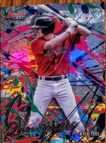 2024 Bowman’s Best Showpieces Kyle Teel #BS-10 card