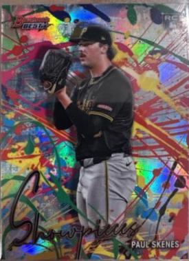 2024 Bowman’s Best Showpieces Paul Skenes [Lava Refractor] #BS-2 card