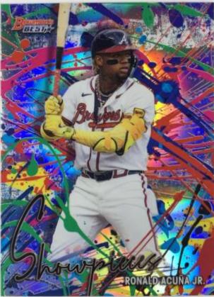 2024 Bowman’s Best Showpieces Ronald Acuna Jr. #BS-6 card