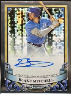 2024 Bowman Sterling Prospect Autograph Blake Mitchell #PA-BM card