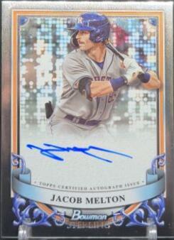 2024 Bowman Sterling Prospect Autograph Jacob Melton #PA-JME card